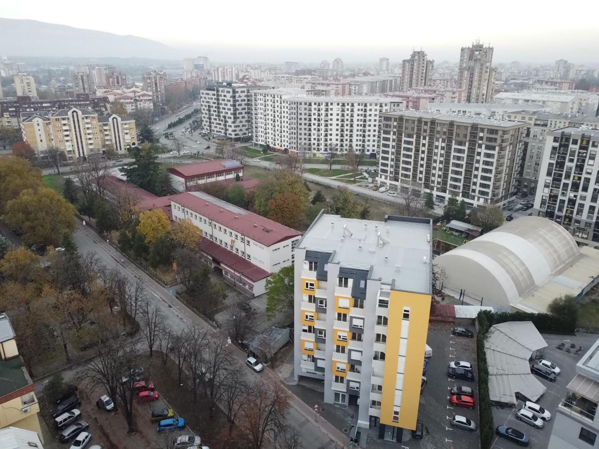 Green Apartment Skopje Eksteriør billede